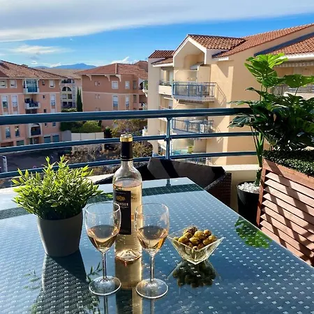 Port-frejus, Le Paladien, 2 Pieces Climatise, Terrasse & Parking Daire