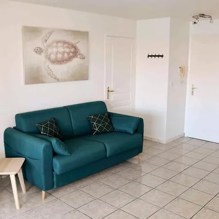 Daire Port-frejus, Le Paladien, 2 Pieces Climatise, Terrasse & Parking Fréjus