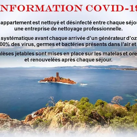 Port-frejus, Le Paladien, 2 Pieces Climatise, Terrasse & Parking Daire