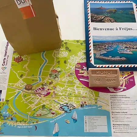 Port-frejus, Le Paladien, 2 Pieces Climatise, Terrasse & Parking Daire *