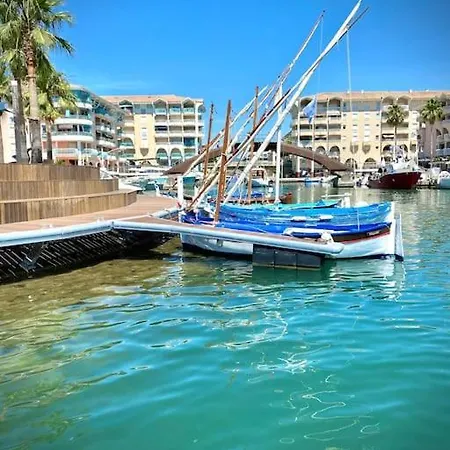 Daire Port-frejus, Le Paladien, 2 Pieces Climatise, Terrasse & Parking *