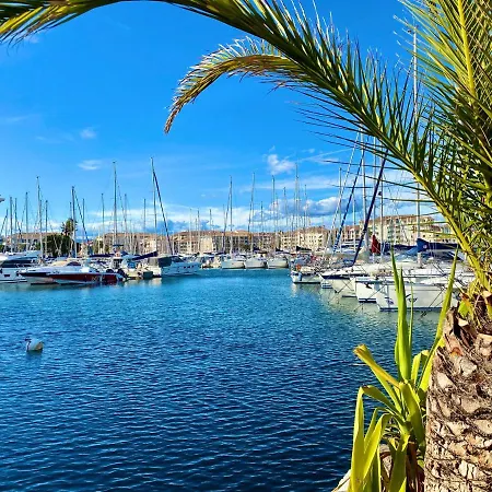 Port-frejus, Le Paladien, 2 Pieces Climatise, Terrasse & Parking Daire Fréjus